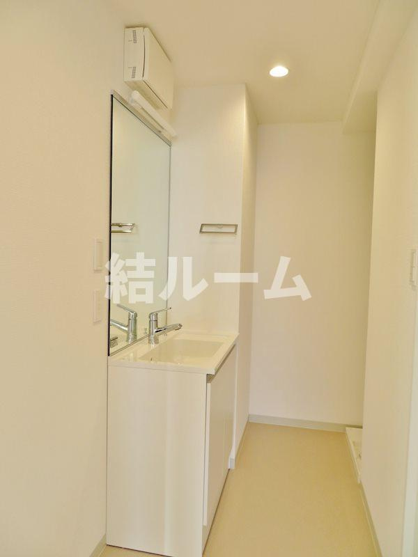 板橋区東新町１丁目の賃貸マンションの独立洗面台