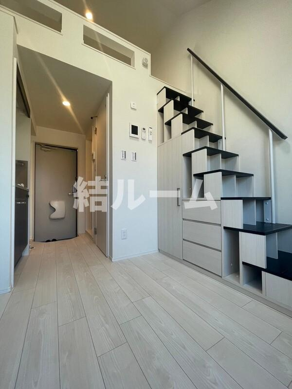練馬区北町１丁目のアパートの玄関