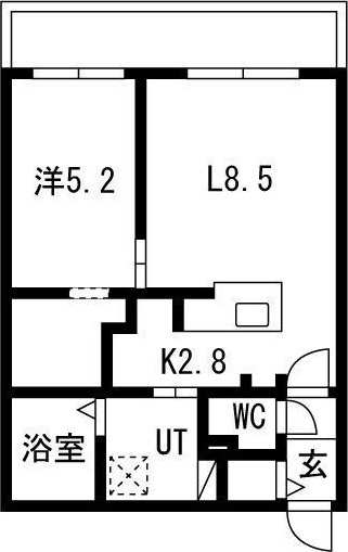 Lejon's Garden(レージョンズガーデン)の間取り