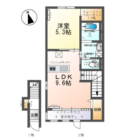 ルーチェの間取り