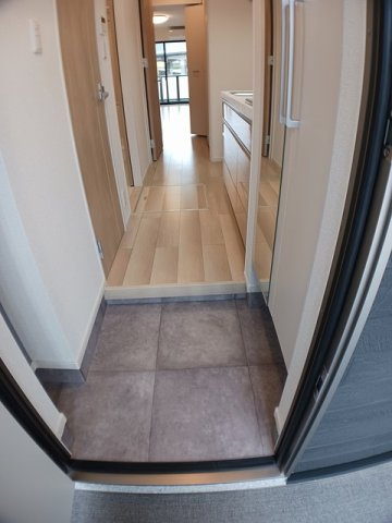 ハイドリームⅢの玄関|毎日通る玄関はこちらです