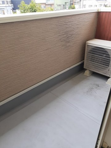 カーサ尾城のバルコニー|陽当たり良好なバルコニーです