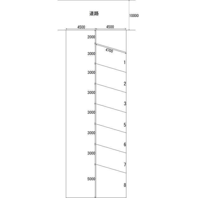 那加前洞新町１丁目駐車場の間取り
