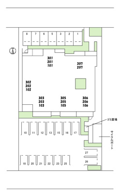 【区画図】 | グランデ・アルベロ