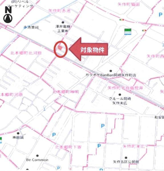 岡崎市矢作町字小河原の売地のその他