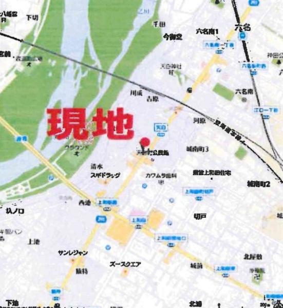 岡崎市天白町字郷西の売地のその他