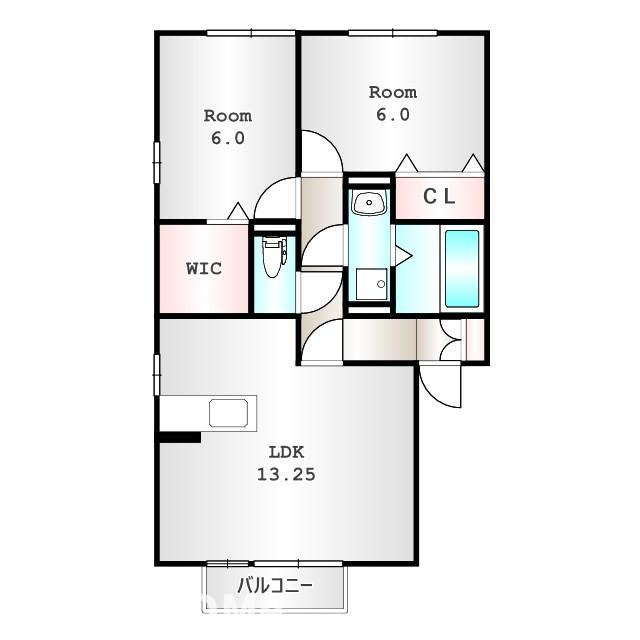 アンベリール　Ｂの間取り|他社様掲載物件もまとめてご紹介、ご案内可能です(^^)/