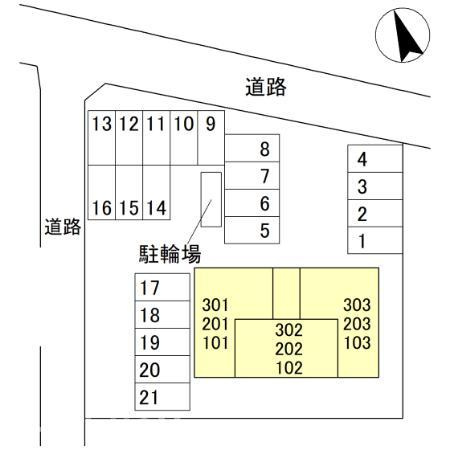 D-ROOM浜尻町の区画図|他社様掲載物件もまとめてご紹介、ご案内可能です(^^)/