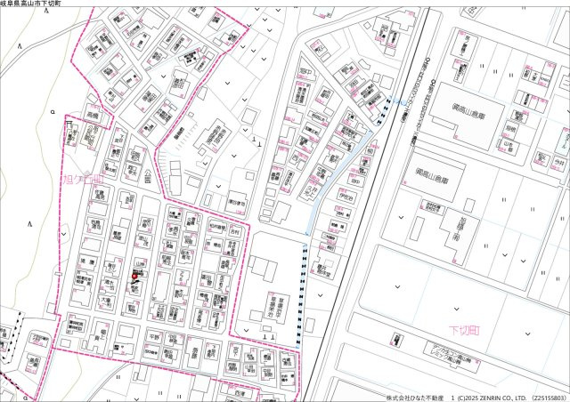 1/28成約　高山市旭ヶ丘町　400万（11/10新規）の地図