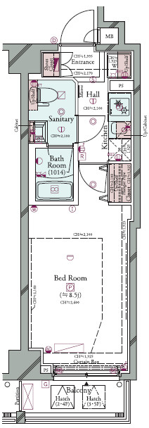 コンシェリア駒込 ＨＩＬＬＴＯＰ ＳＱＵＡＲＥ