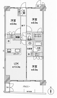 【間取り】 | プレシス戸田