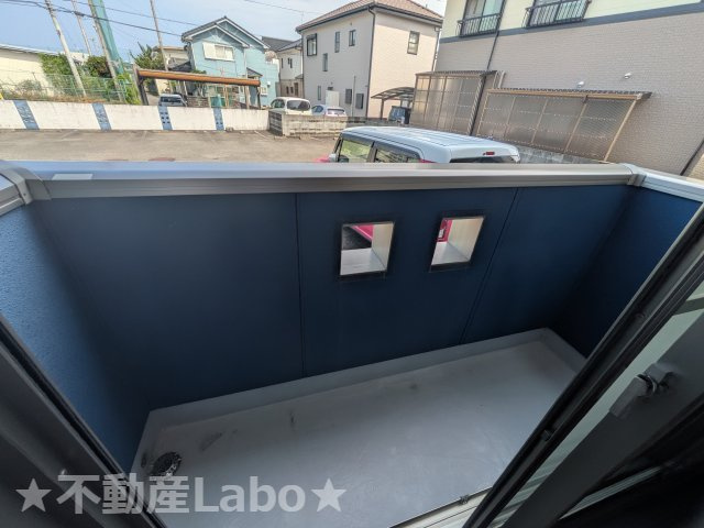 メゾンｂのバルコニー