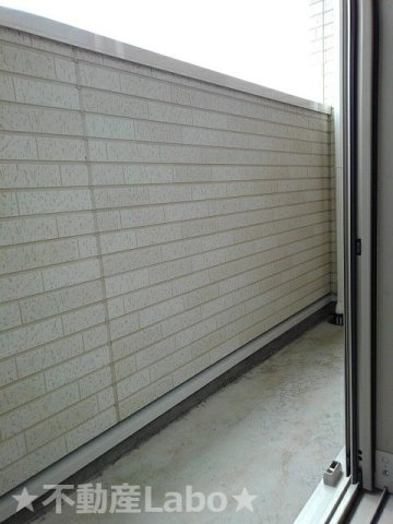 フランメゾンAのバルコニー