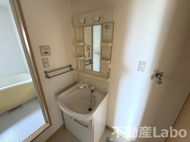 シャーメゾン藍住D棟の洗面所