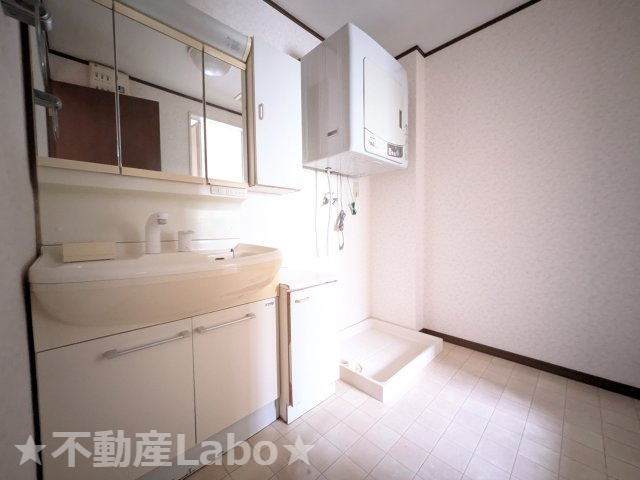 ネオマスカットハイツの洗面所