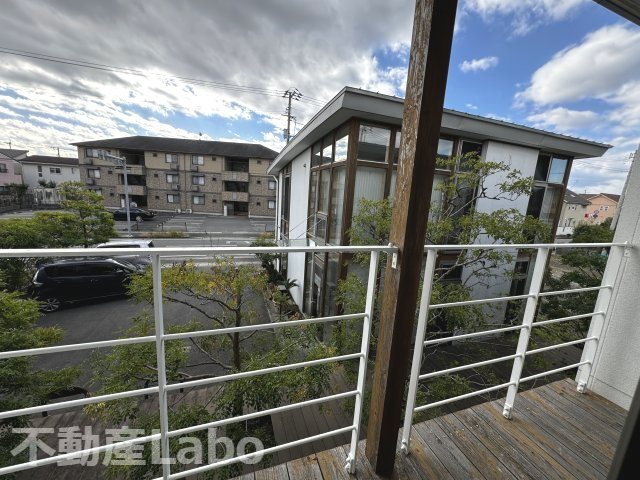 田上コートフレアベニールのバルコニー