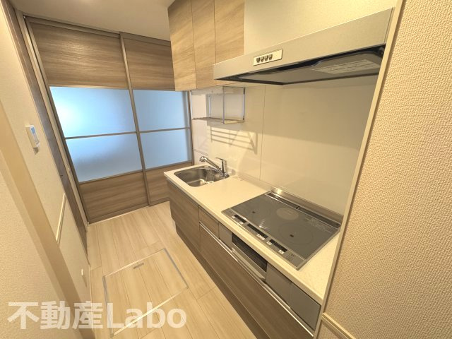 徳島市沖浜町栄開のアパートのキッチン