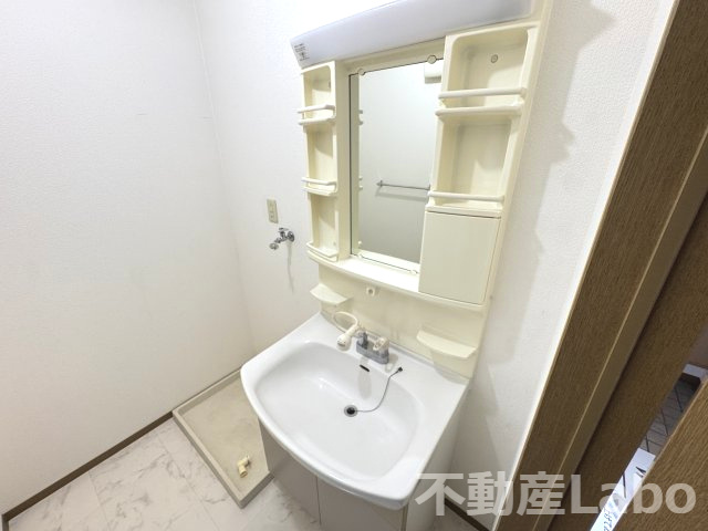 ラポール宮内Cの洗面所