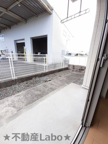 カーサ・セレーノAのバルコニー