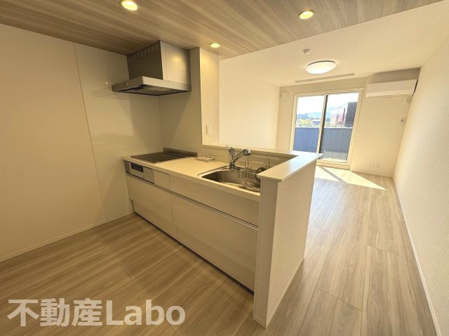 徳島市問屋町のアパートのキッチン