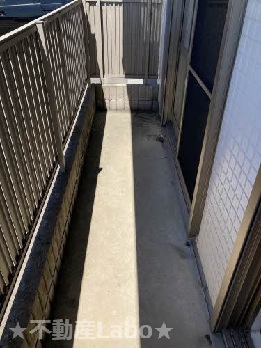 シャーメゾンエチュードDのバルコニー