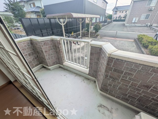 サンパティークDのバルコニー