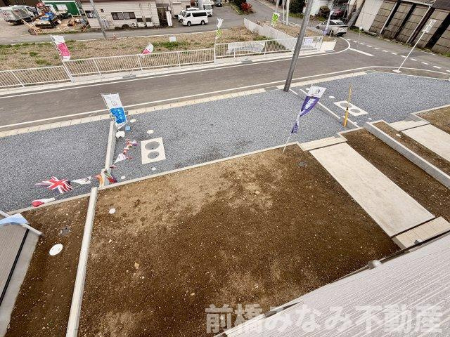 【新築】高崎市箕郷町上芝第８　２号棟(全４棟)　クレイドルガーデン　新築建売分譲の駐車場|駐車場があるので、車を買う予定の方も安心です