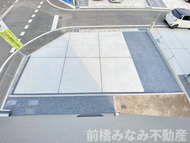 玉村町板井23-1期　７号棟(全７棟)　リナージュ　新築建売分譲の駐車場|駐車場に車を止められます