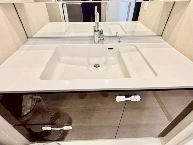 ザ・天王寺レジデンスガーデン&ビスタの独立洗面台