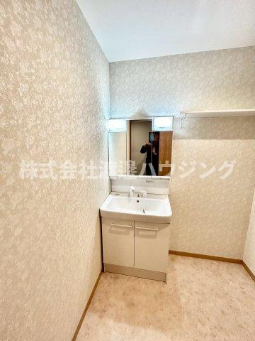 門真市大池町一戸建の洗面所