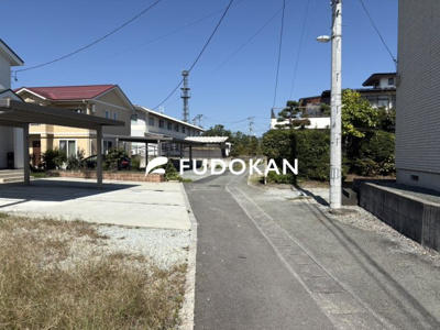 【前面道路含む現地写真】 | 山形市大字中野【売地】 | 前面道路