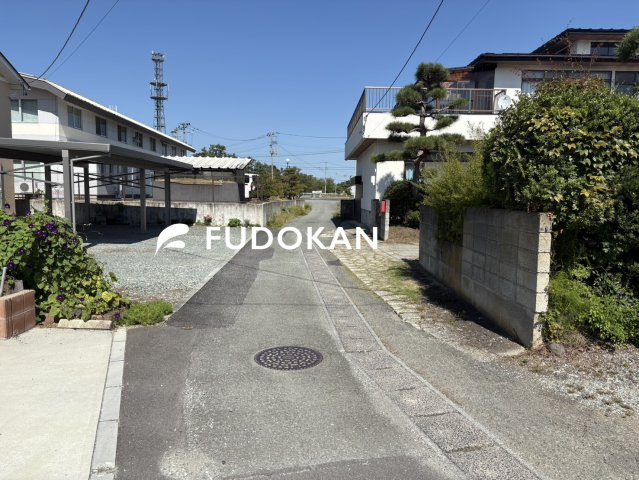 山形市大字中野【売地】の前面道路含む現地写真|前面道路