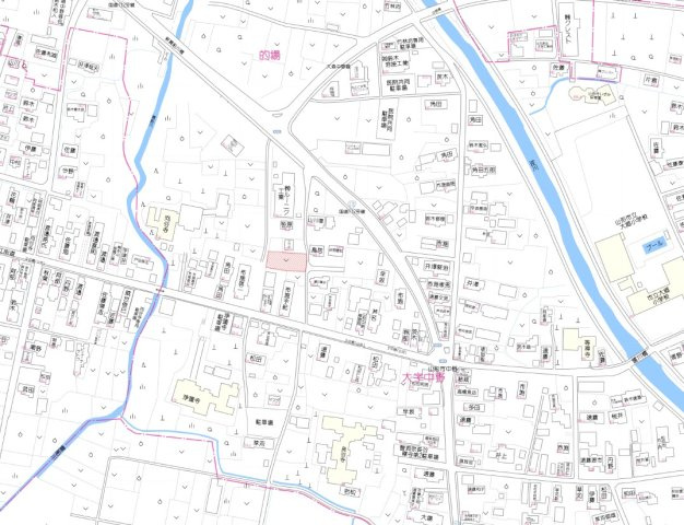 山形市大字中野【売地】の地図|案内図