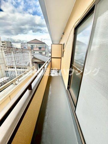 元町ハイツⅡのバルコニー