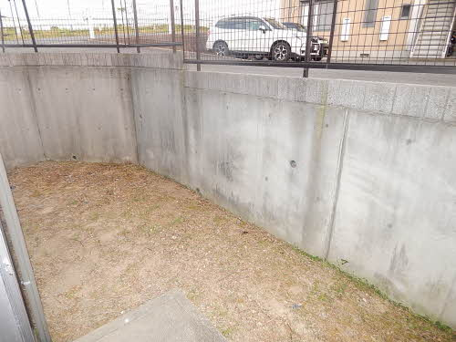 フォーレス木場A棟の庭