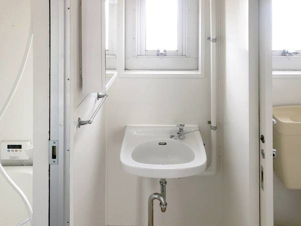 ビレッジハウス富山北2号棟の洗面所|ビレッジハウスの同一物件・同一タイプの間取りの写真です