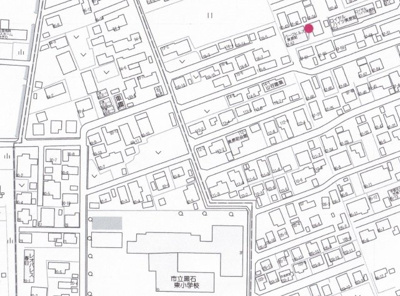【地図】 | 黒石市美原町・一戸建て・6世帯賃貸アパート付き