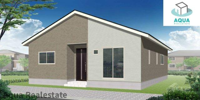 仲多度郡多度津町寿町の新築一戸建の完成予想図|外観の完成予想図です