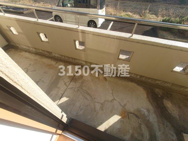 アンドウビルのバルコニー