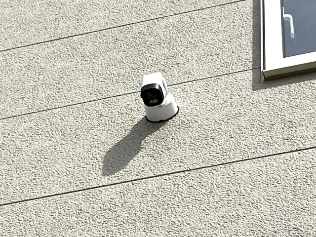 【防犯設備】 | 牟礼南小学校に通える新築戸建　防府市沖今宿１丁目　第４－３号棟　クレイドルガーデン　アーネストワン | 防犯カメラも標準装備