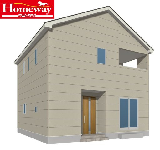 【外観】 | 牟礼南小学校に通える新築戸建　防府市沖今宿１丁目　第４－３号棟　クレイドルガーデン　アーネストワン | かわいいお家になって誕生します