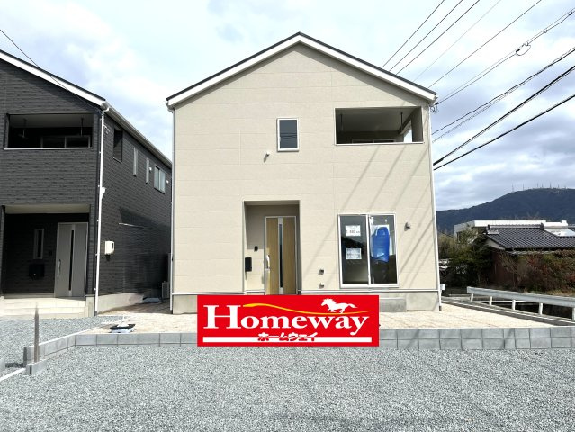 【外観】 | 牟礼南小学校に通える新築戸建　防府市沖今宿１丁目　第４－３号棟　クレイドルガーデン　アーネストワン | かわいいお家になって誕生しました