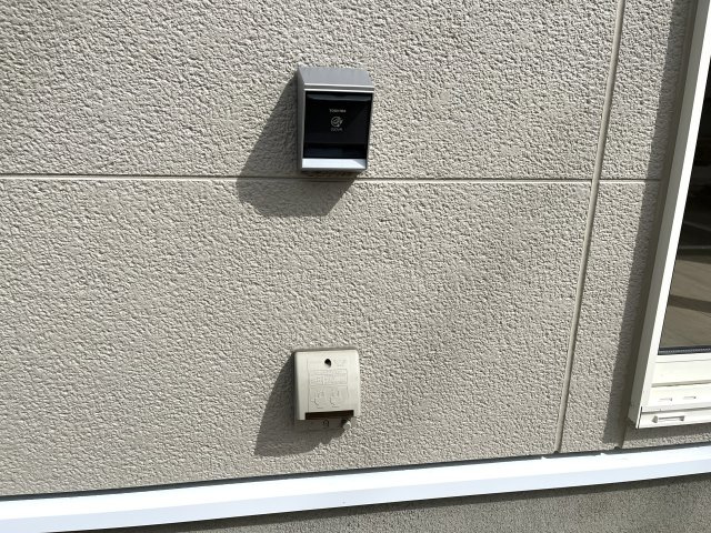 【駐車場】 | 牟礼南小学校に通える新築戸建　防府市沖今宿１丁目　第４－３号棟　クレイドルガーデン　アーネストワン | EV充電器用ソケット