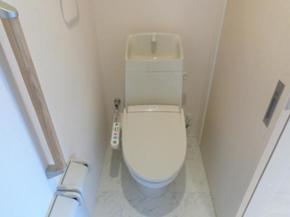 【トイレ】 | サン　メゾンＢ | シャワー付トイレ