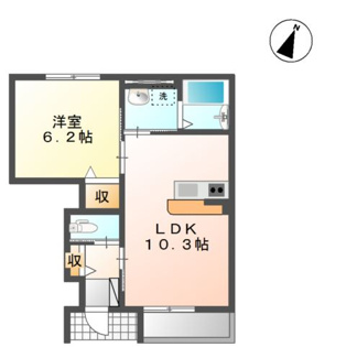 【間取り】 | サン　メゾンＢ
