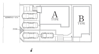 【区画図】 | 尾張旭市南新町全２棟《仲介手数料無料　本地原小学校　旭中学校》 | ご成約キャンペーン対象物件です♪詳細は弊社ホームページもしくはスタッフまでお気軽にお問合せ下さいませ♪ お役に立てる自信があります♪