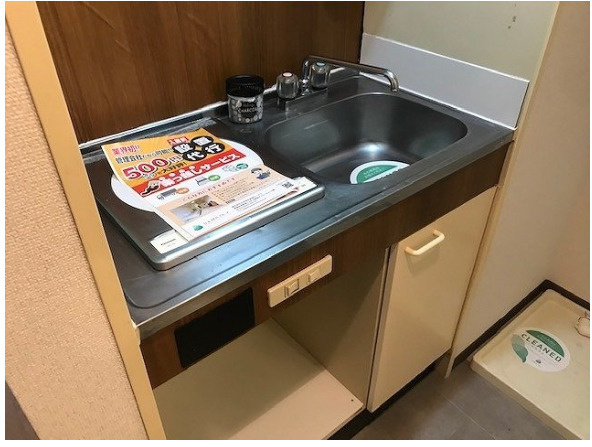 スカイコート新宿第7のキッチン|※別部屋　反転タイプ