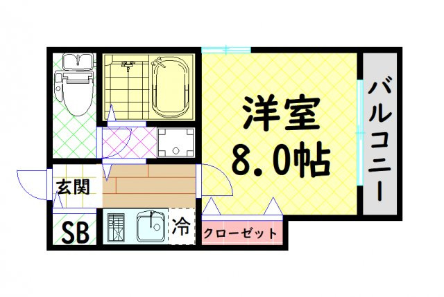【間取り】 | コンティニュー千代崎