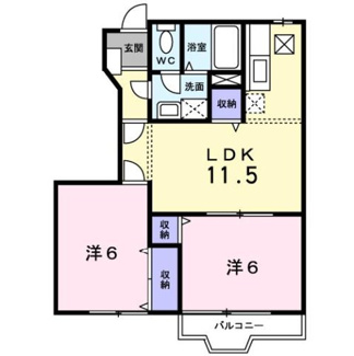 【間取り】 | キャンディ　ポップＣ
