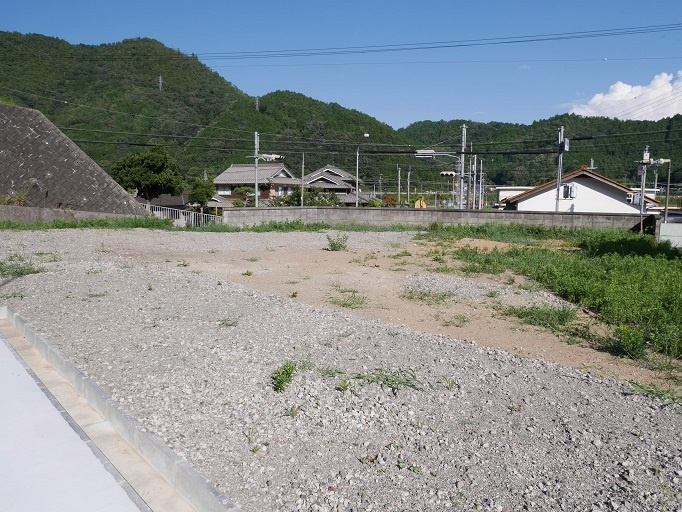 丹波篠山市牛ケ瀬の売地の外観